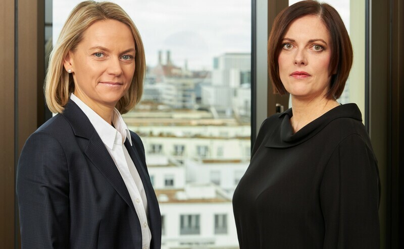 Silke Weber (r.) und Isabella Chacón Troidl von BNP Paribas Reim