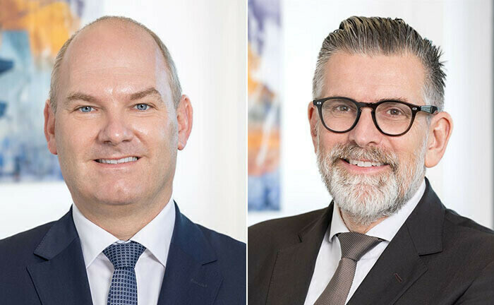 Tim Kiefer (links) und Rudol Kömen, beide Geschäftsführer der Intreal Luxembourg