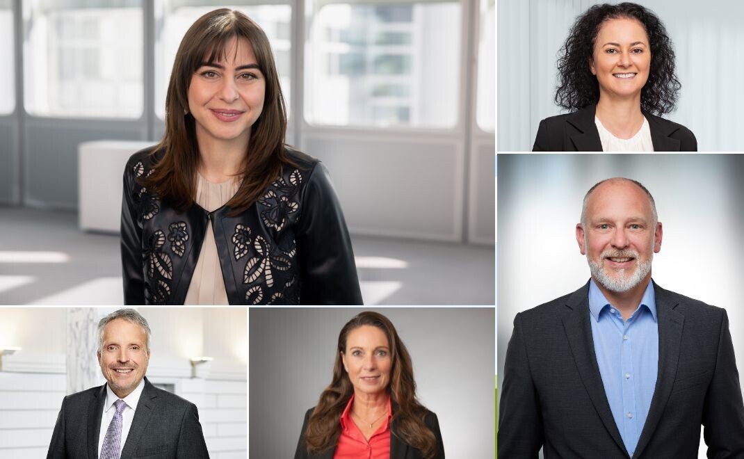 Unter anderem Georgiana Lazar-O’Callaghan, Pesronalleiterin bei der Unicredit, Isabelle Kriegsmann, Leiterin des Bereichs Personal bei Metzler, Alexander Julino, Head of HR, ABN Amro, Anja Kayser-Cieciora, Personalchefin der DZ Privatbank und Klaus Sojer,