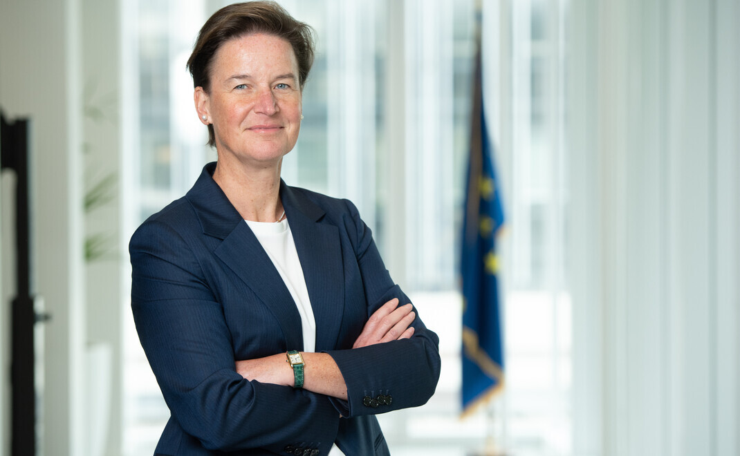 Verena Ross steht seit 2021 an der Spitze Europäische Wertpapier- und Marktaufsichtsbehörde (Esma). Diese will die Fondsindustrie genauer überwachen, um Greenwashing bei Investmentfonds zu verhindern.