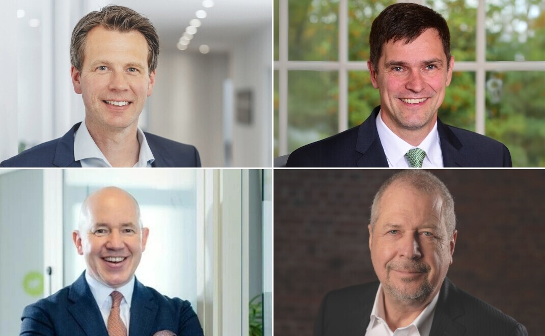 Vertreter der Top-Vermögensverwalter von links oben nach rechts unten: Torben Peters von Proaktiva, Andreas Syguda von Taunus Trust, Volker Schilling von Greiff Capital Management und Guido Barthels von TBF Global Asset Management.