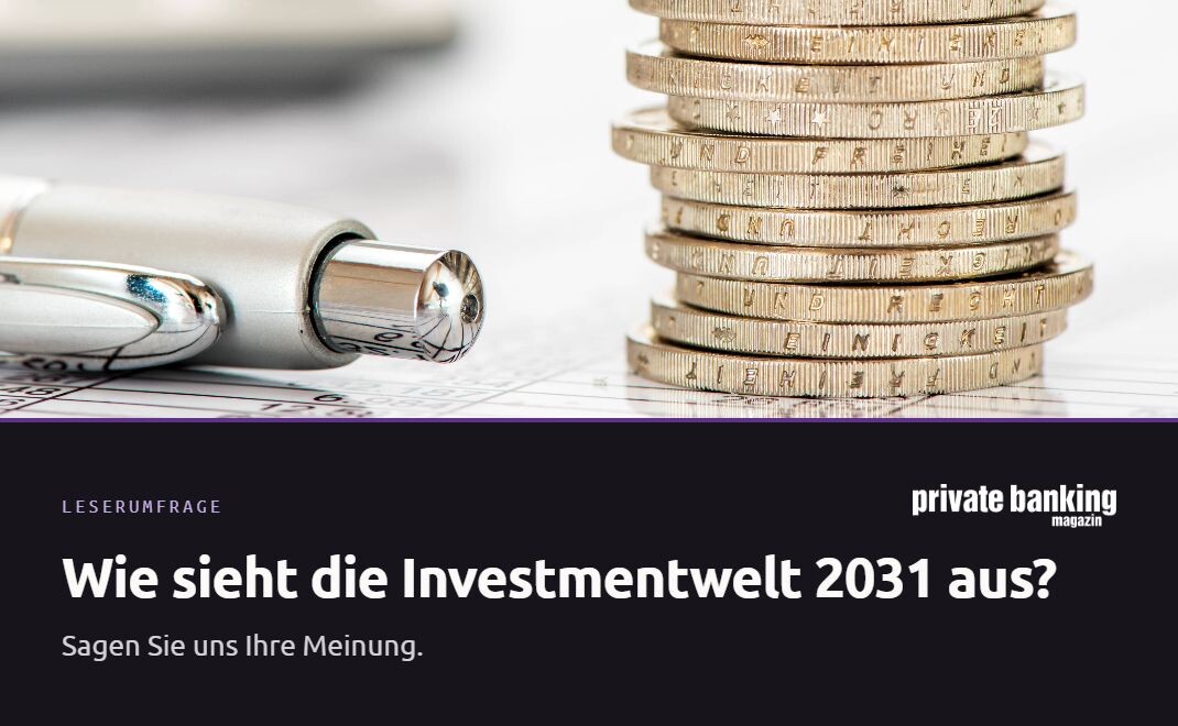 Vier Fragen, vier Klicks: Wir m&ouml;chten von Ihnen wissen, wohin sich Ihrer Meinung nach die Kapitalm&auml;rkte in den n&auml;chsten f&uuml;nf Jahren entwickeln.