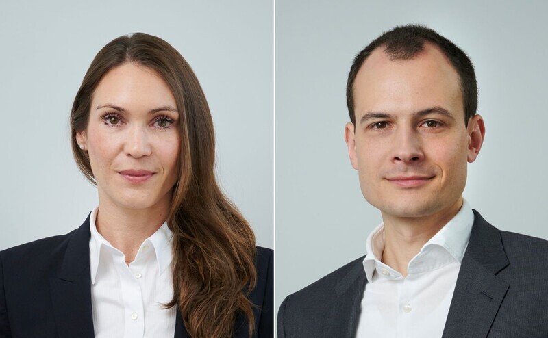 Barbara Ertle (links) und Maximilian Kunz sind Geschäftsführer für die deutsche Tochter des D-Tail Family Office: Das Unternehmen hat eine Bafin-Lizenz erhalten.